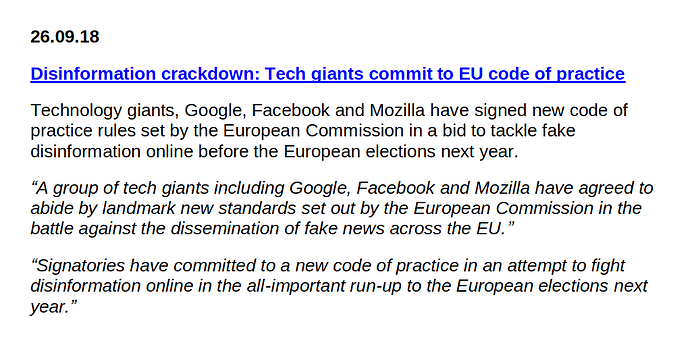 Google, FB and Mozilla ☠️
