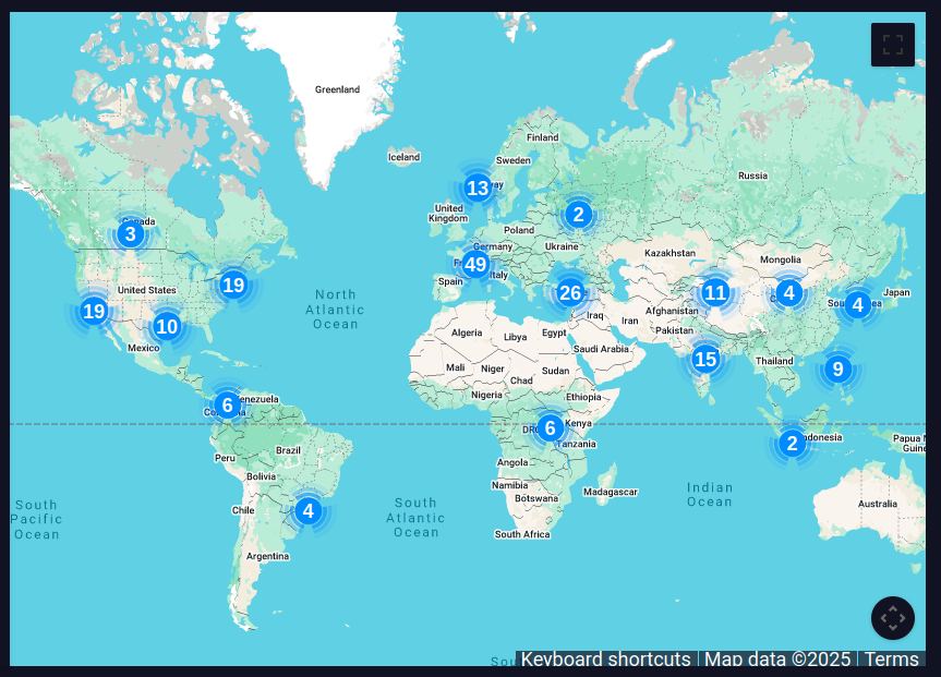geoengineering points on the planet